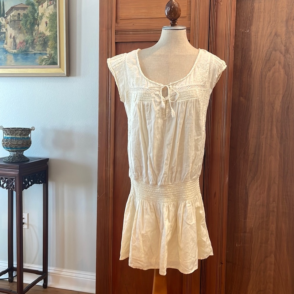 American Eagle outfitters dress lace white M